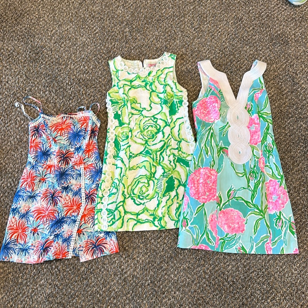 Three 00 Lilly Pulitzer dresses
